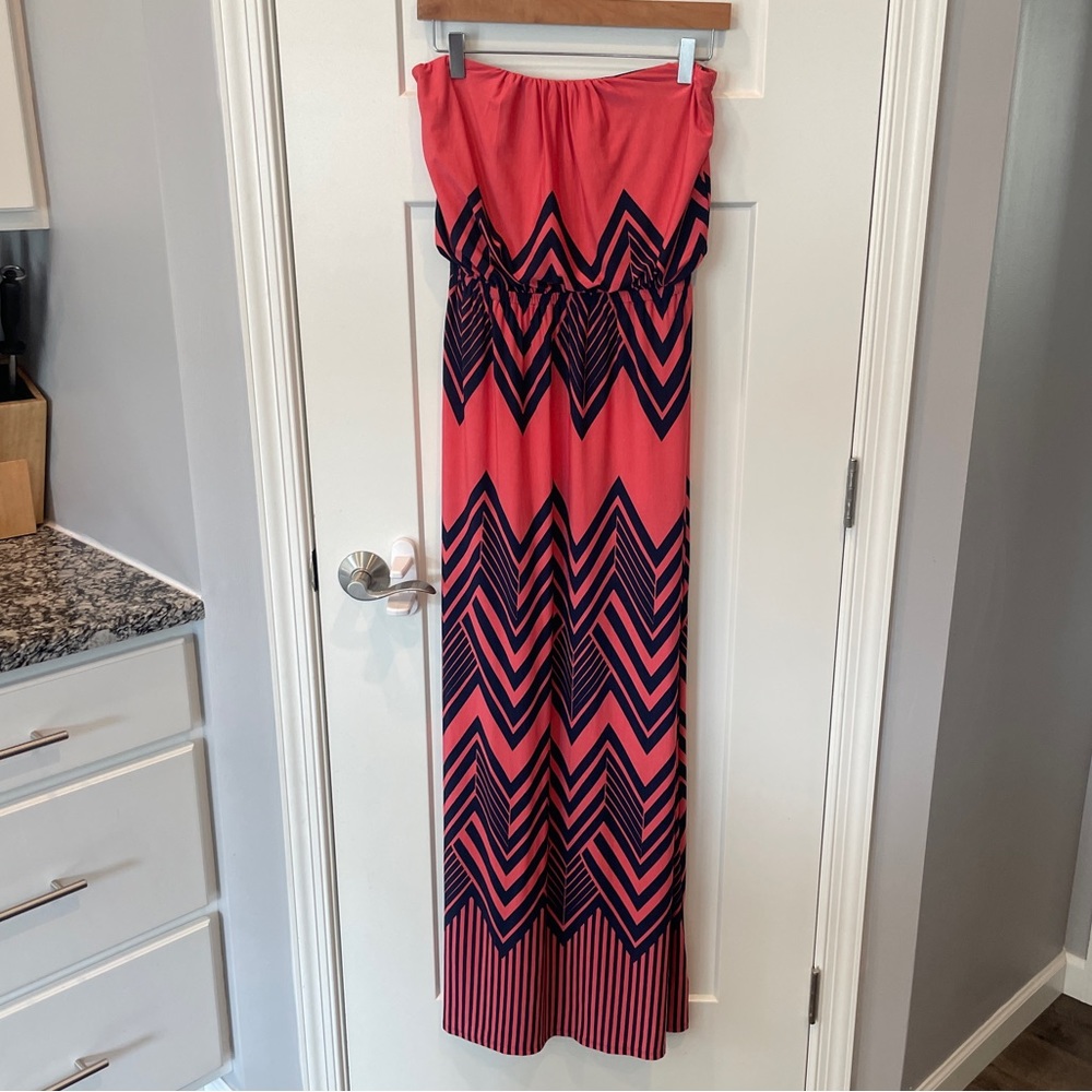 Strapless Maxi Dress